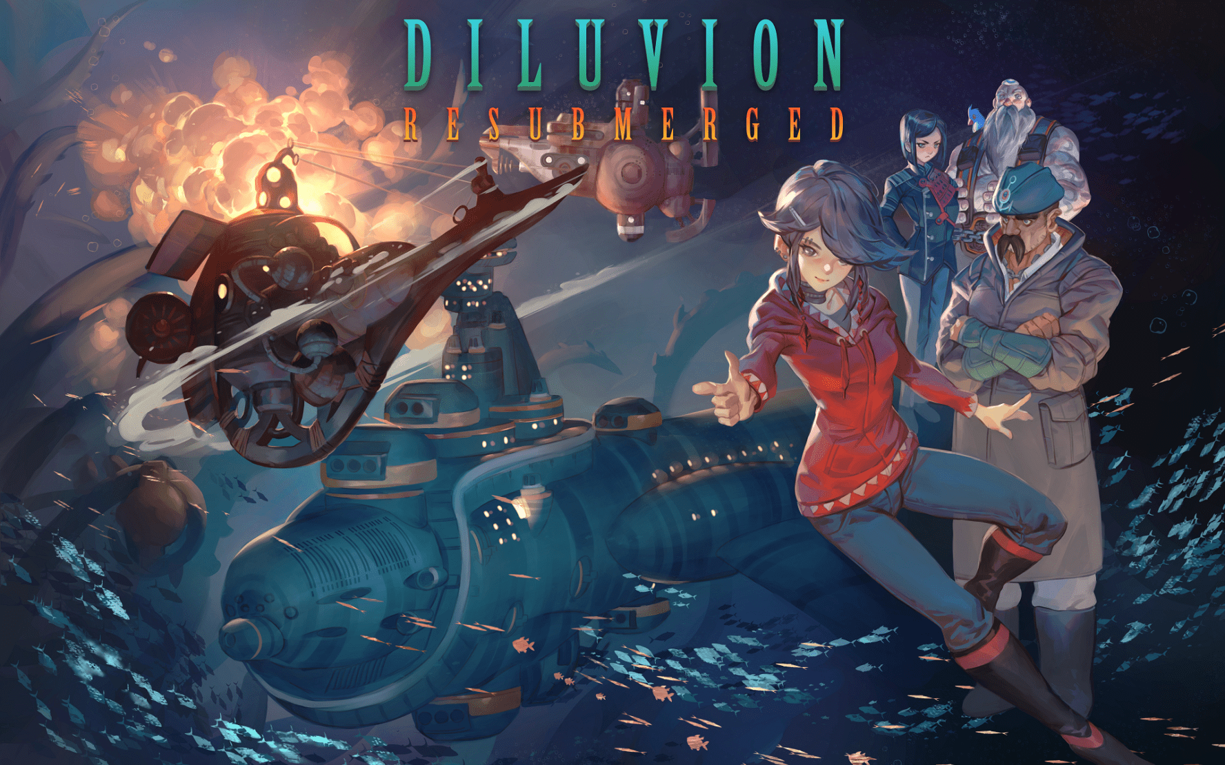 Download Diluvion: Resubmerged v1.2.33 + 2 DLCs + Bonus-FitGirl Repack
